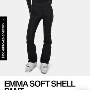 NEW Halfdays Emma Soft Shell Ski Pant XS Short